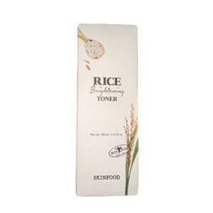 SKINFOOD Rice Brightening Toner 160mL New In Box K-Beauty Glass Skin